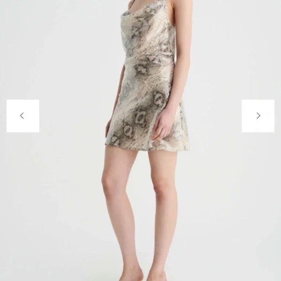 Suboo Australia Aquarius snakeskin mini dress medium - Picture 2 of 7